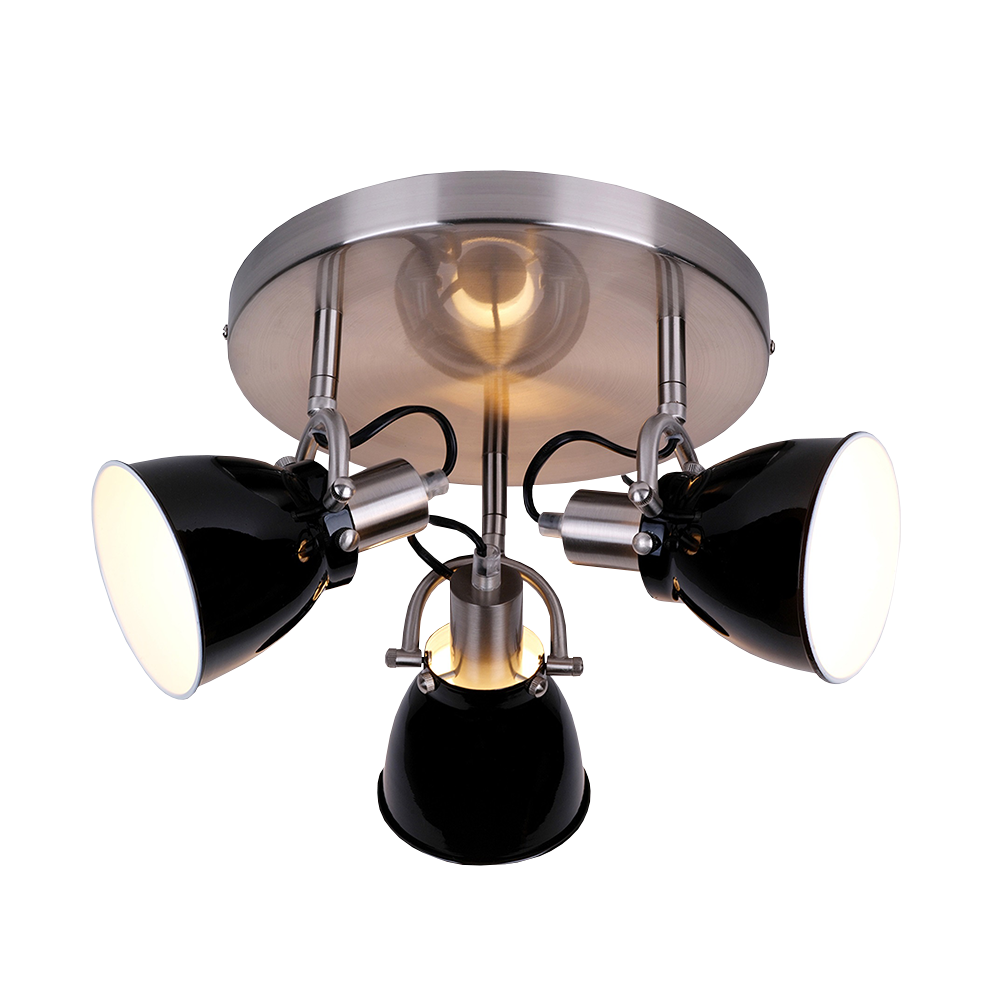 Lampa sufitowa Antonella czarna - zdjęcie 1