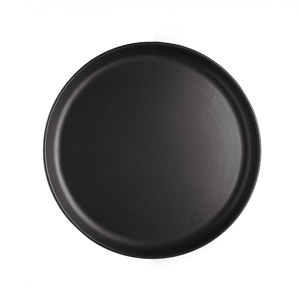 Talerz Nordic Kitchen z kamionki czarny - zdjęcie 1