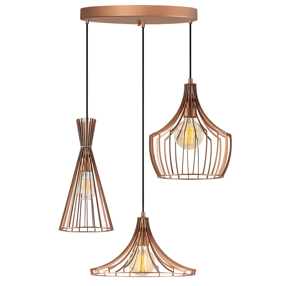 Żyrandol Tojil w klimacie boho asymetryczny - zdjęcie 1