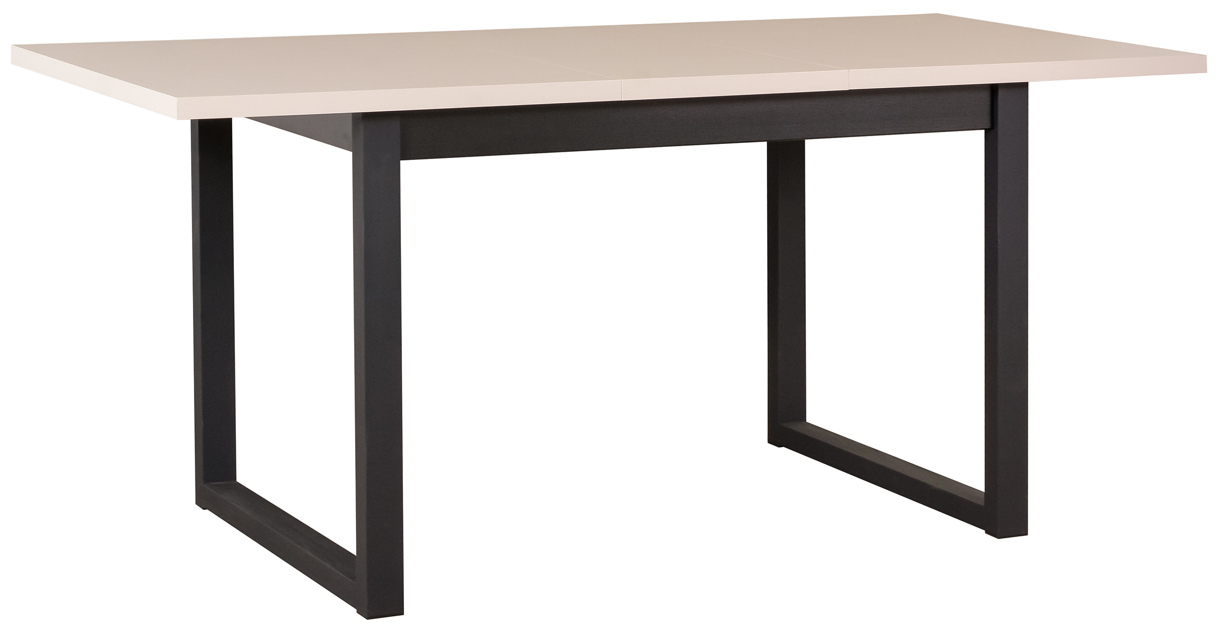 Stół rozkładany do jadalni Flotaro 140-180x80 cm czarny/kaszmir