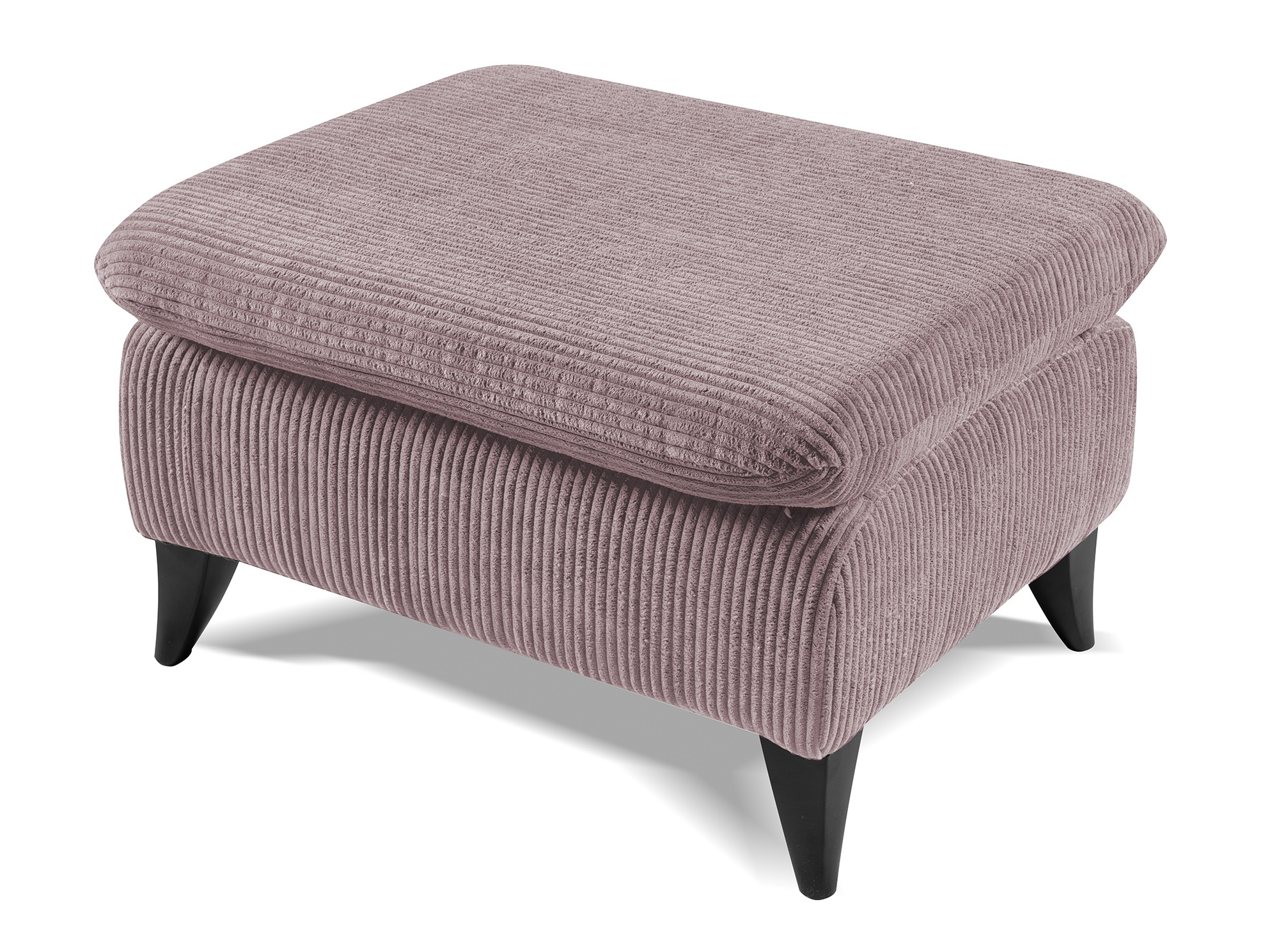 Pufa Lommedalen 50x70 cm różowa sztruks - zdjęcie 1