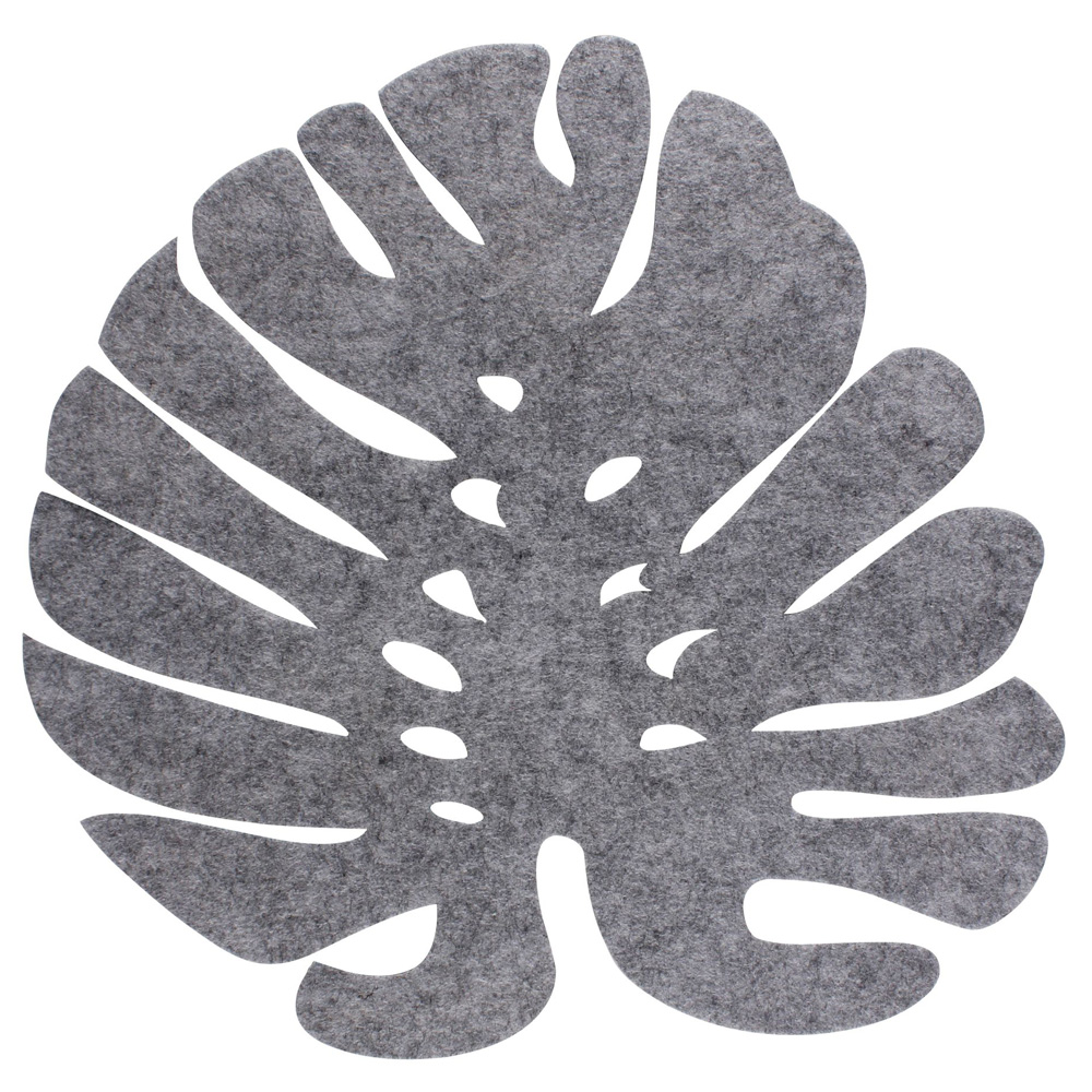 Podkładka pod talerz Blaugrau 38x38 cm szara - zdjęcie 1