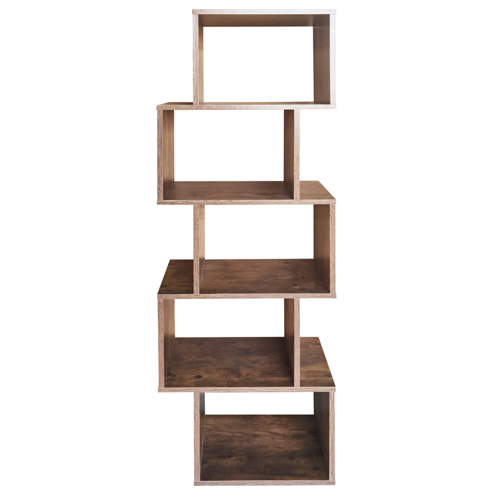 Regał Kaliopsi pięciopoziomowy w stylu vintage - zdjęcie 1