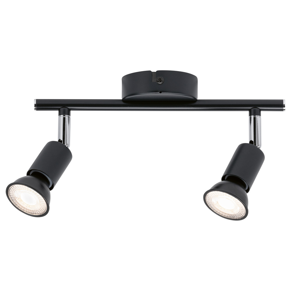 Lampa sufitowa do łazienki Moluccanus x2 antracytowa - zdjęcie 1