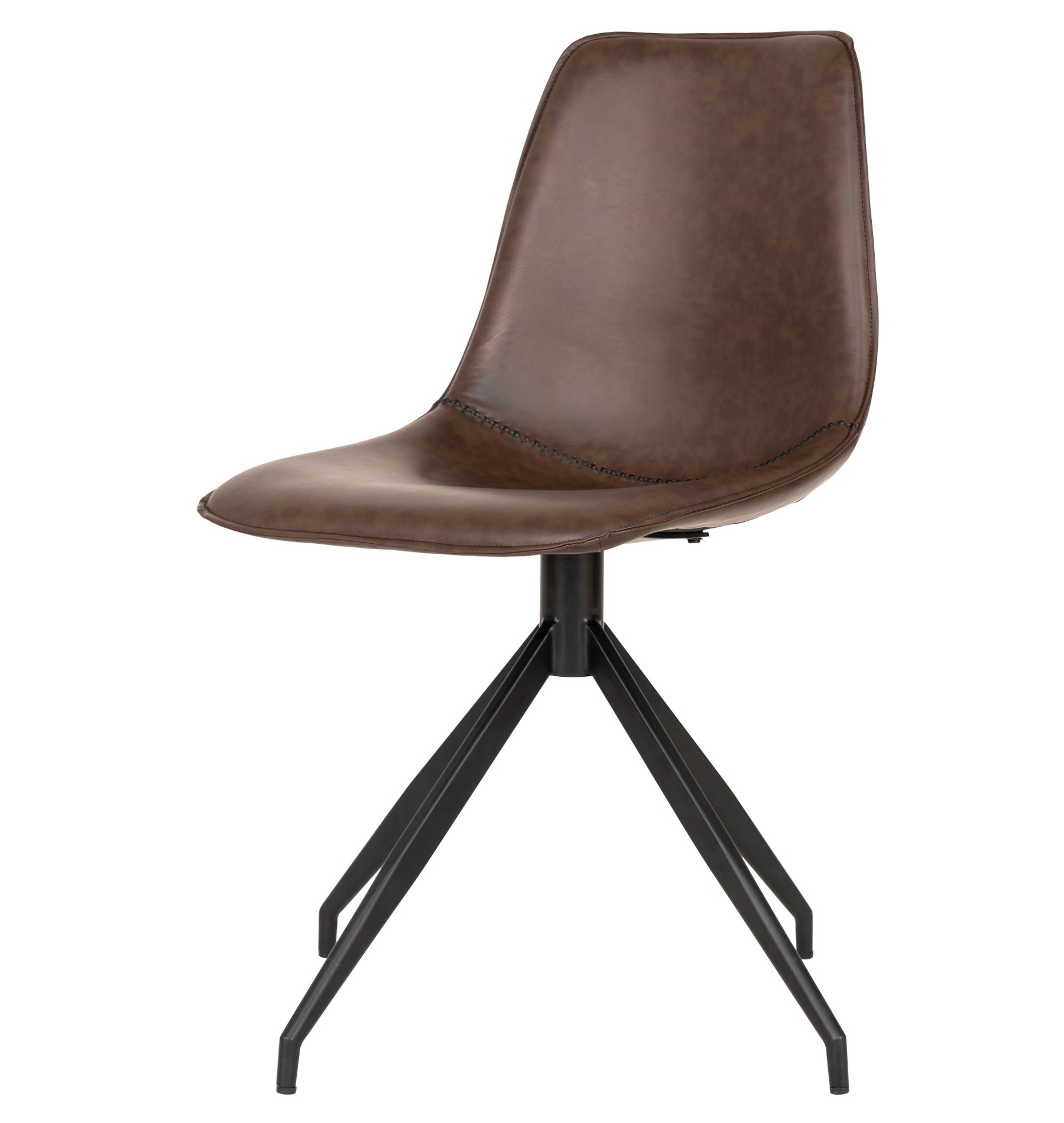 Krzesło obrotowe Scentle brązowa ekoskóra - zdjęcie 1