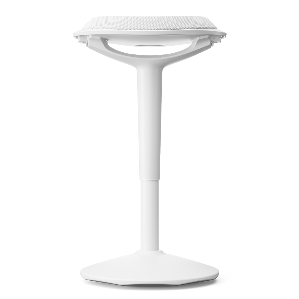 Hoker z regulacją wysokości Ribin biały - zdjęcie 1