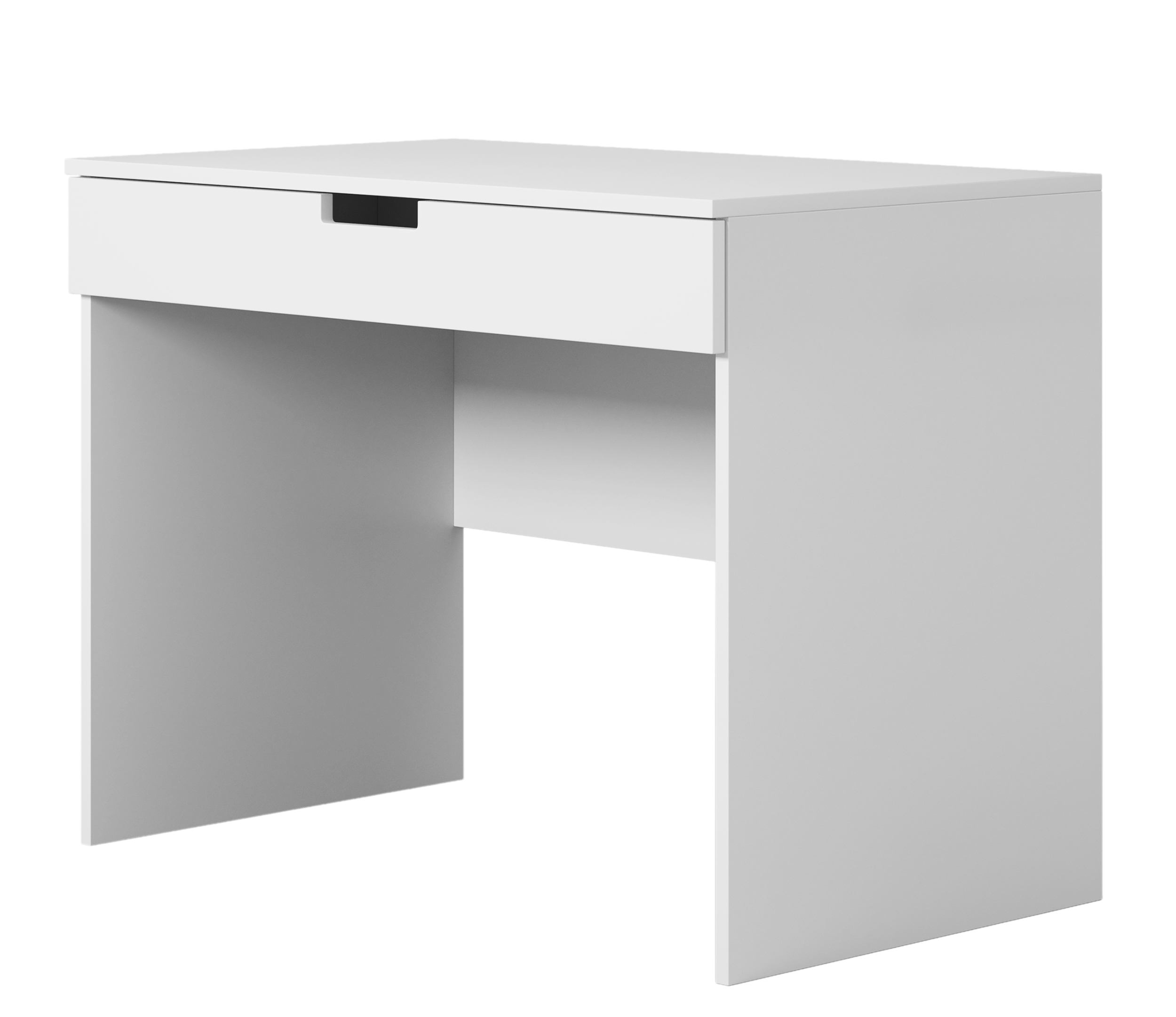 Biurko dziecięce Brannigan 100x75 cm białe - zdjęcie 1