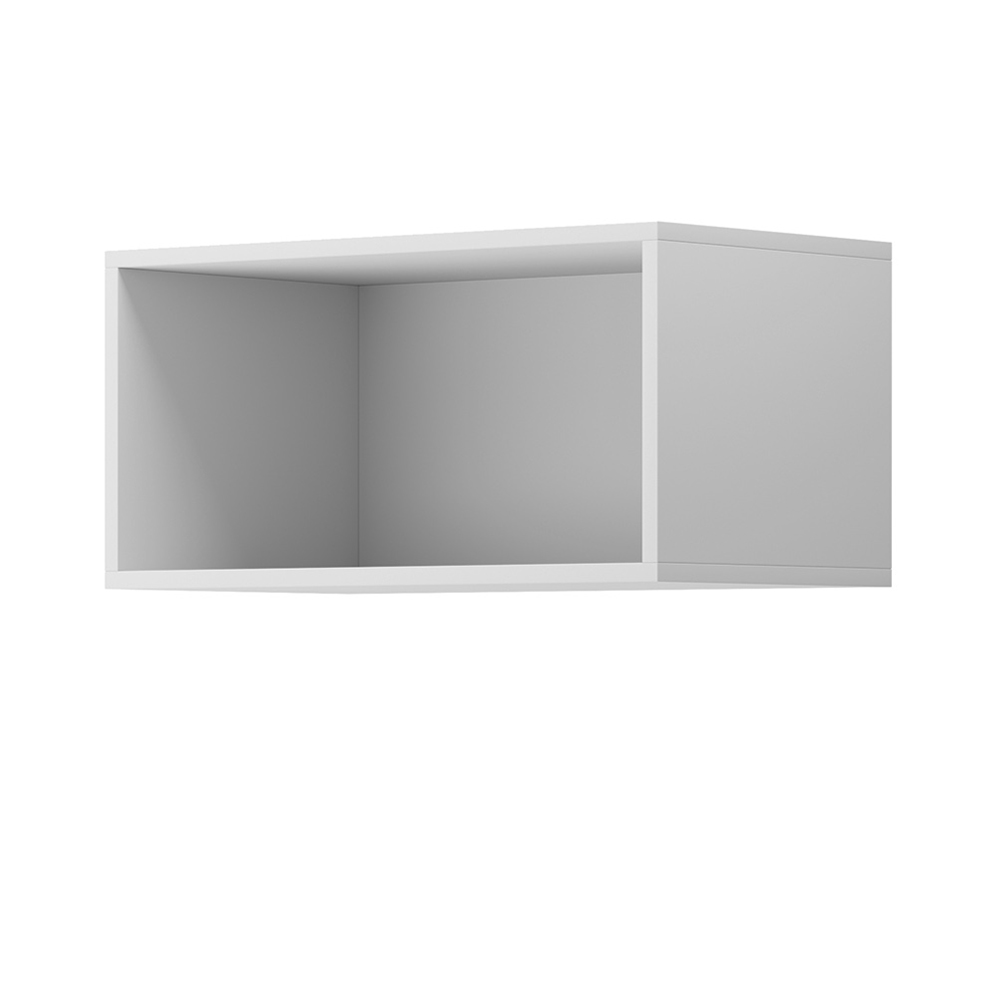 Półka Bugar 60 cm otwarta biała - zdjęcie 1