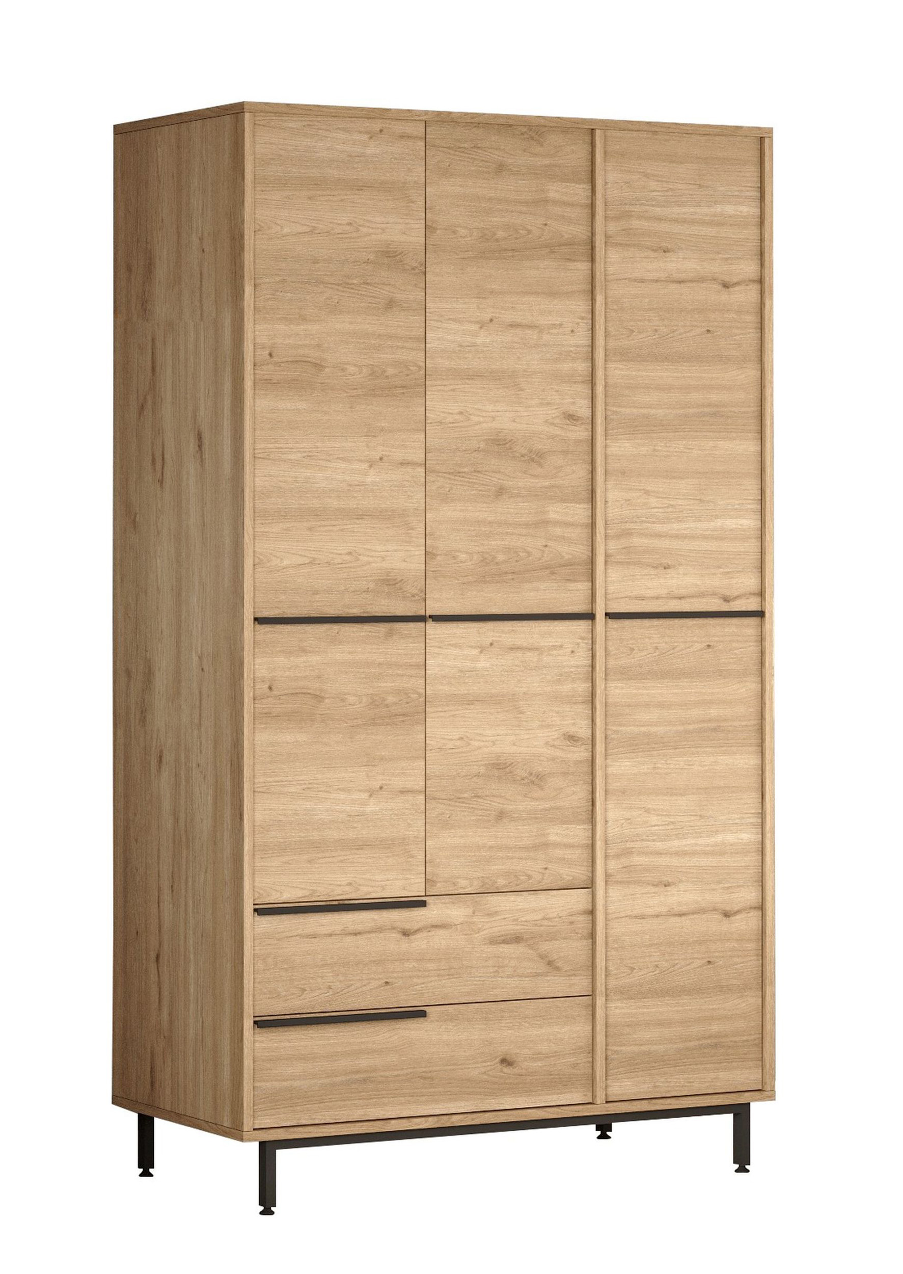 Szafa Plunism jasnobrązowa na czarnych nóżkach - zdjęcie 1