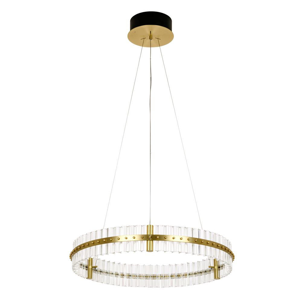 Lampa wisząca Mackerel LED średnica 70 cm złota - zdjęcie 1