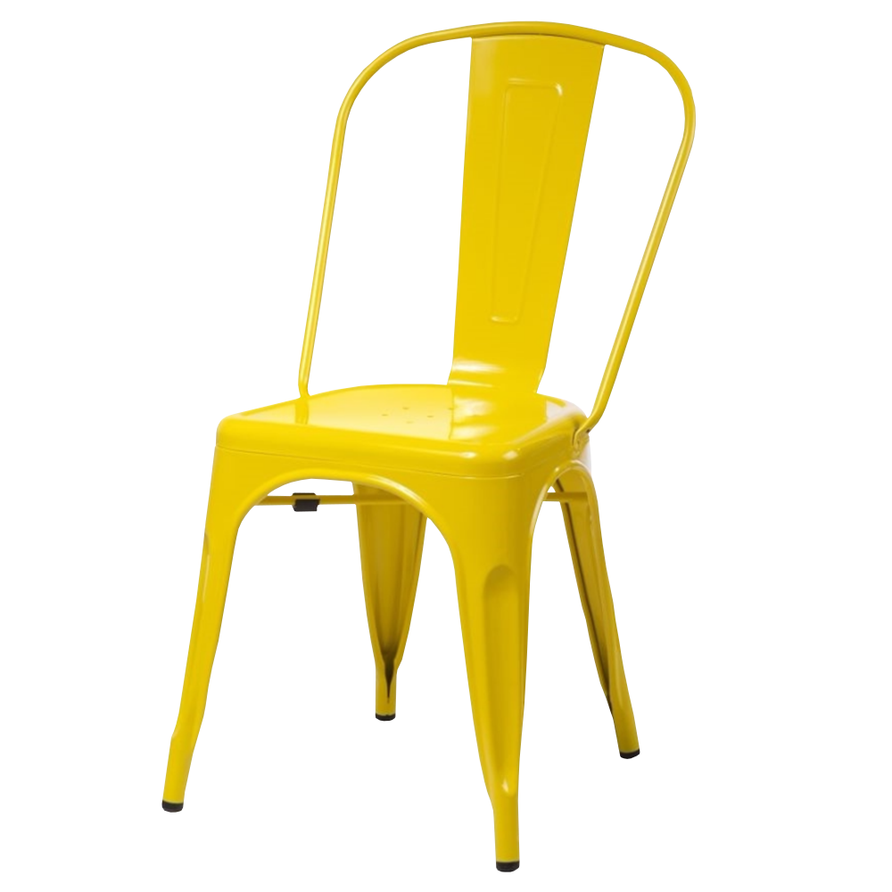 Krzesło Tolader żółte