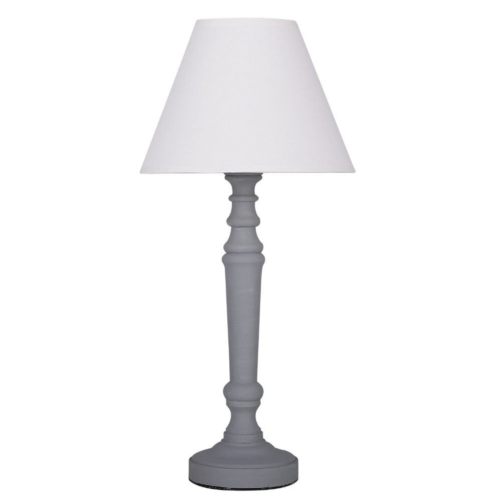 Lampa stołowa Tulppio szara - zdjęcie 1