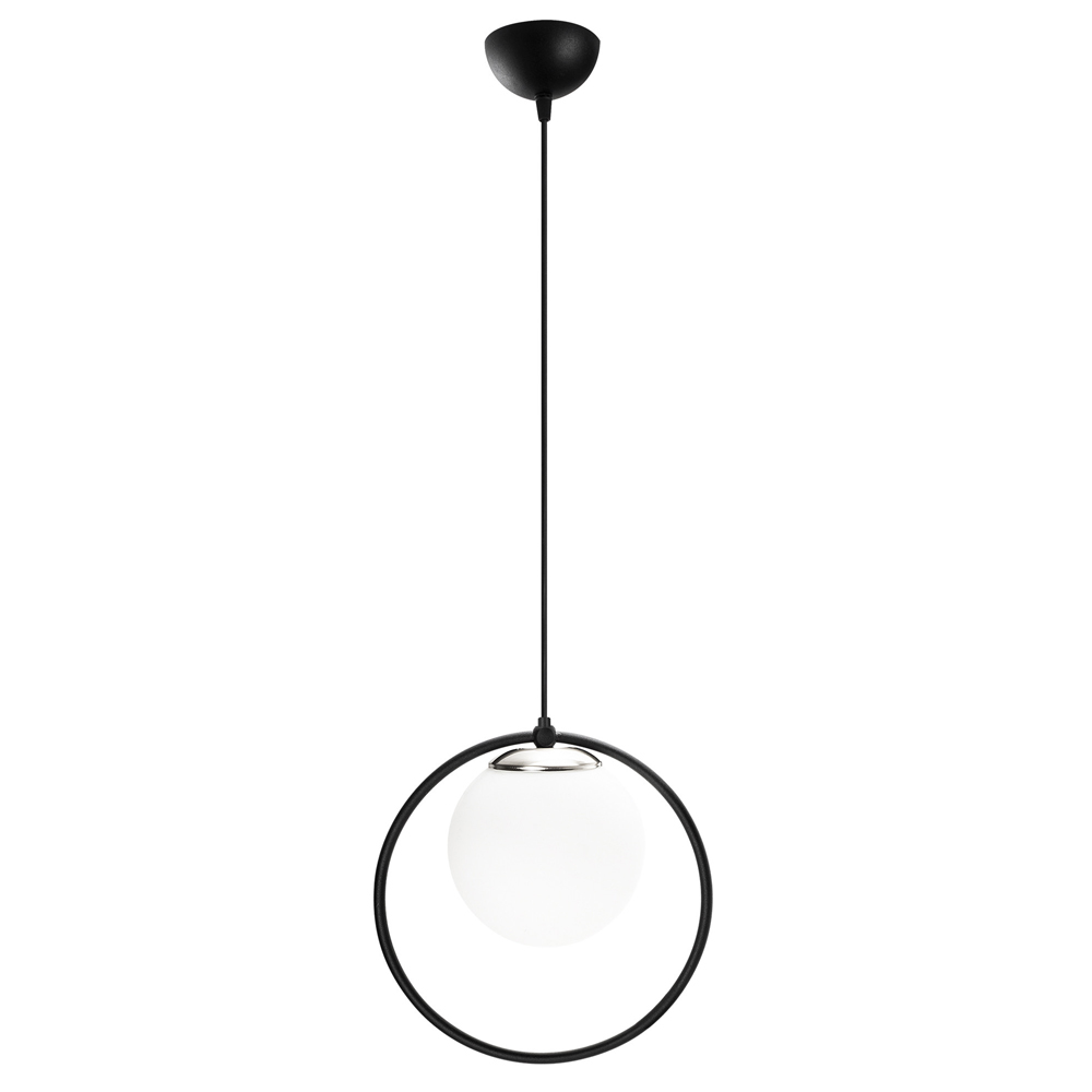 Lampa wisząca Solanum 126 cm czarno-biała - zdjęcie 1