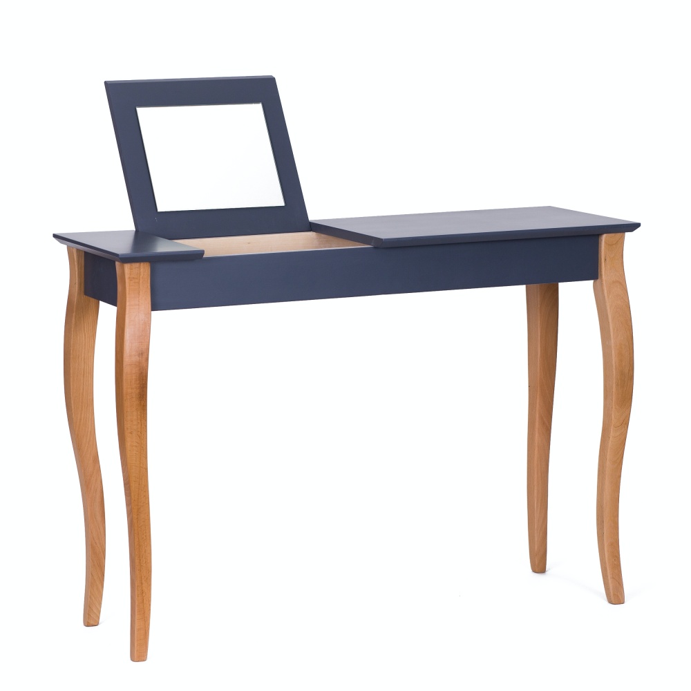 Konsola Lillo 105x35 cm z lusterkiem Grafitowy - zdjęcie 1