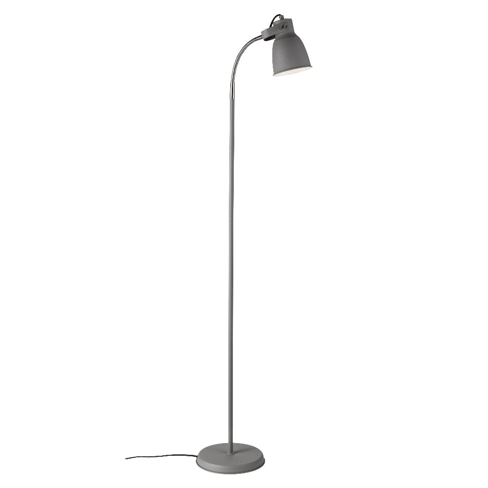 Lampa podłogowa Adrian 151 cm szara - zdjęcie 1