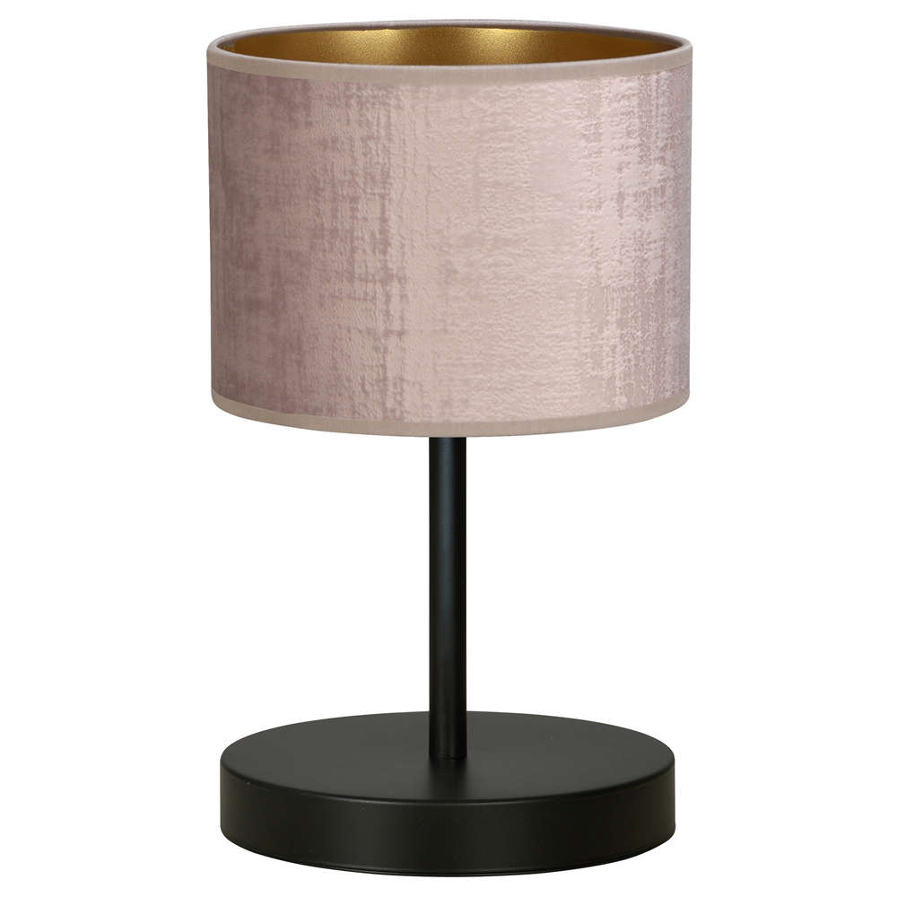 Lampka nocna Hellid średnica 18 cm różowa - zdjęcie 1
