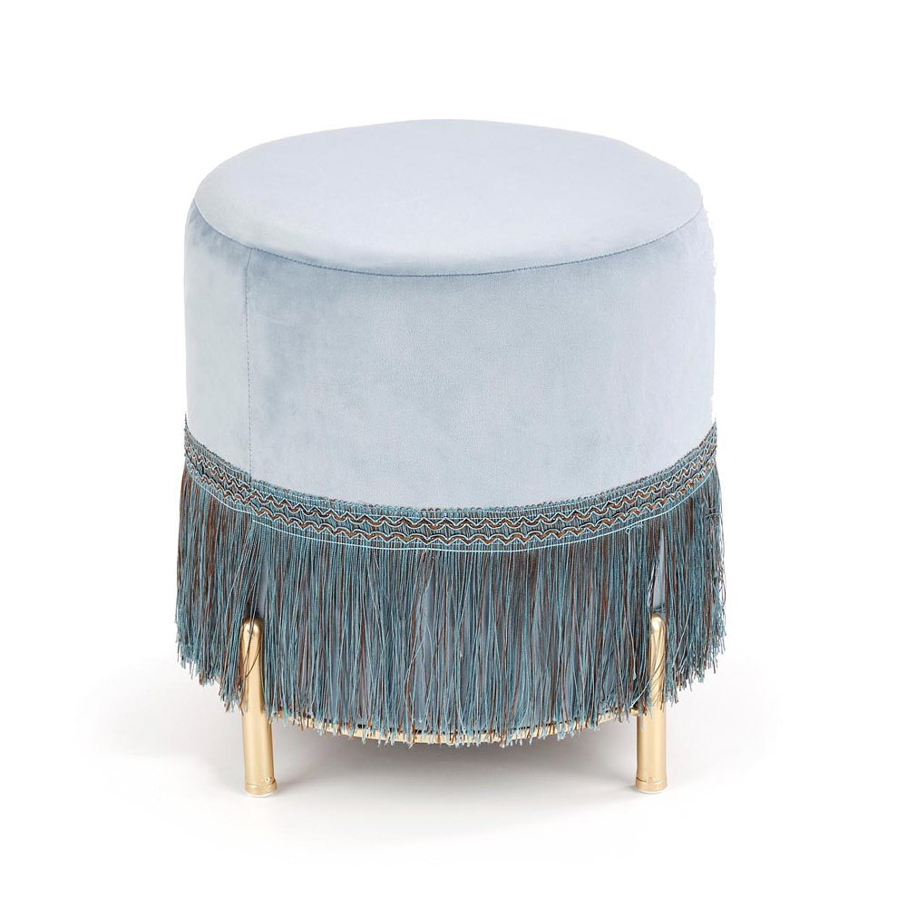 Pufa Pebemy niebieska - zdjęcie 1