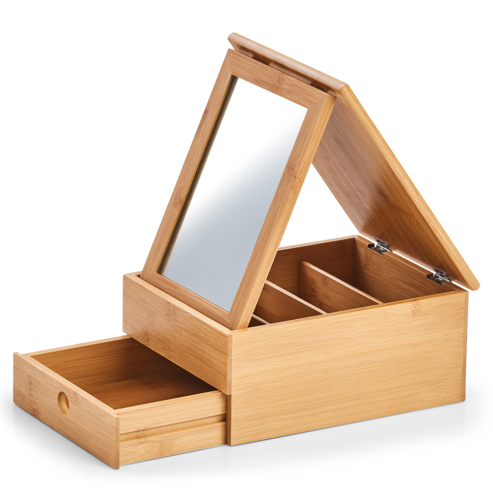 Szkatułka na biżuterię Wondle bambus - zdjęcie 1