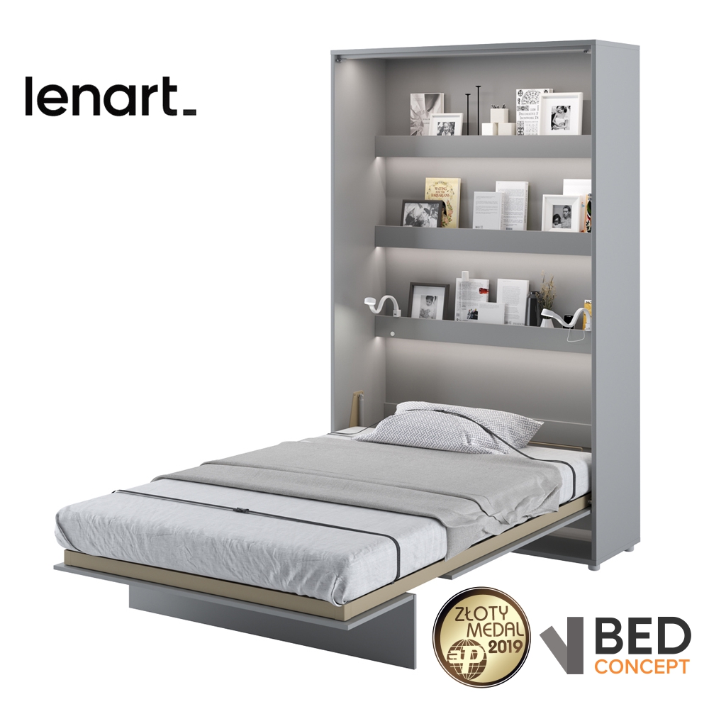 Półkotapczan pionowy BED CONCEPT 120x200 cm - zdjęcie 1