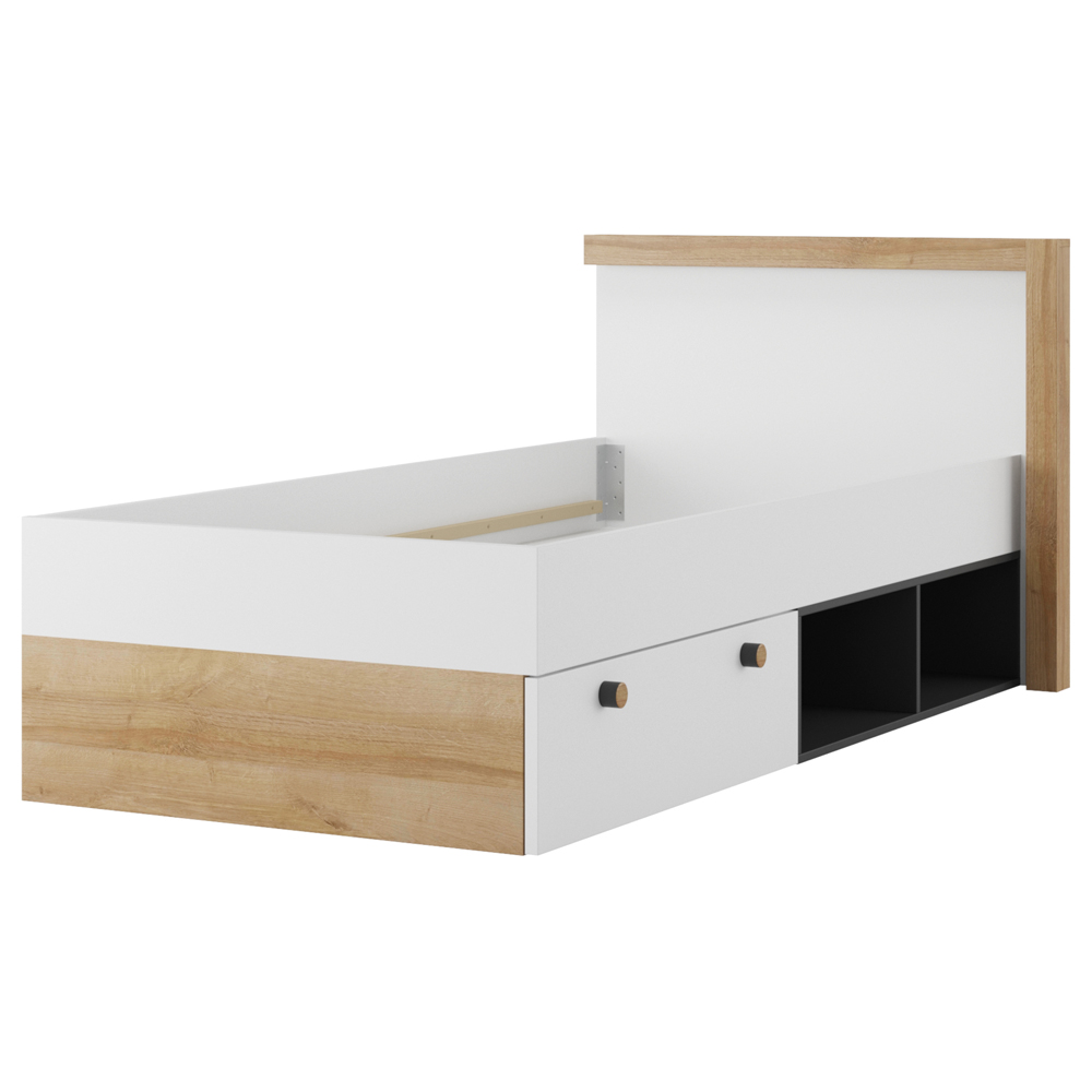 Łóżko młodzieżowe Danela z szufladą 90x200 cm - zdjęcie 1