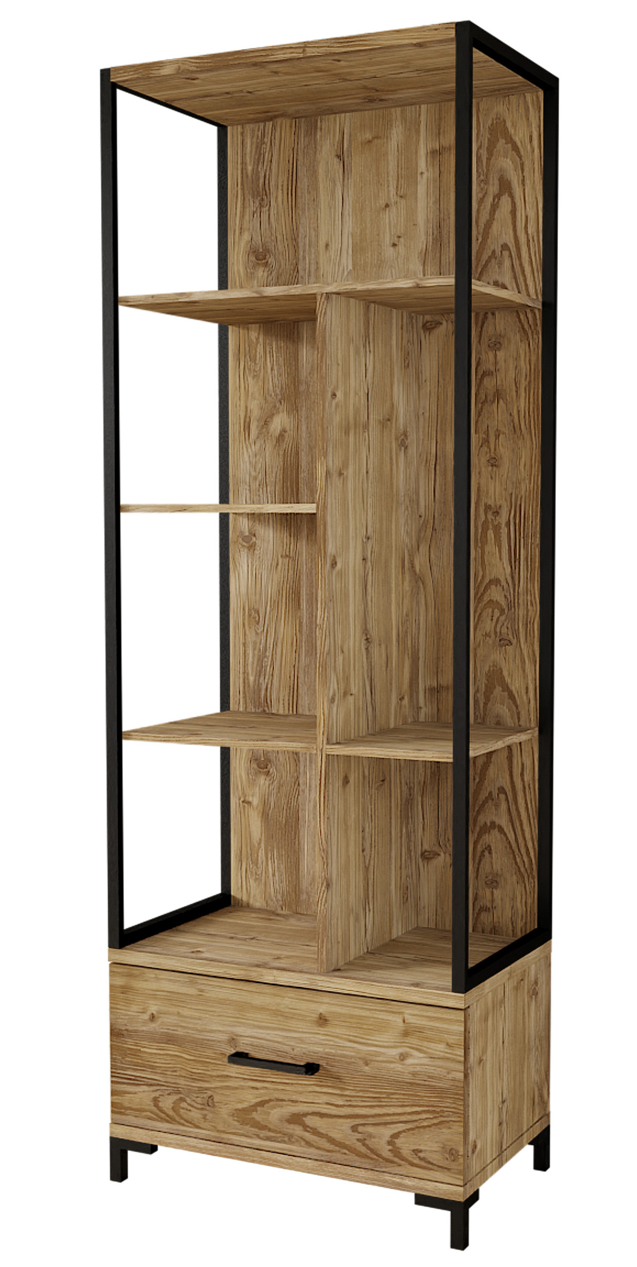 Regał Beliama 200 cm z szufladą Appenzeller - zdjęcie 1