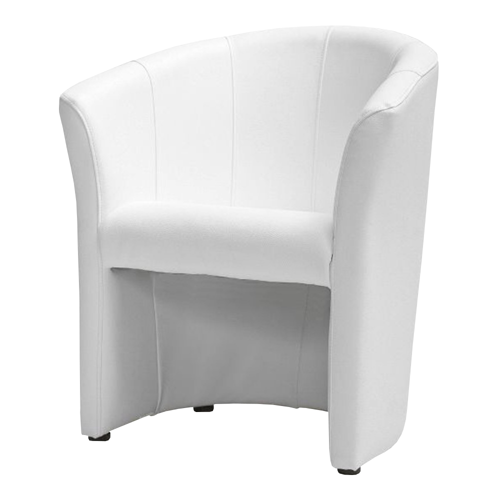 Fotel Raklev biały - zdjęcie 1