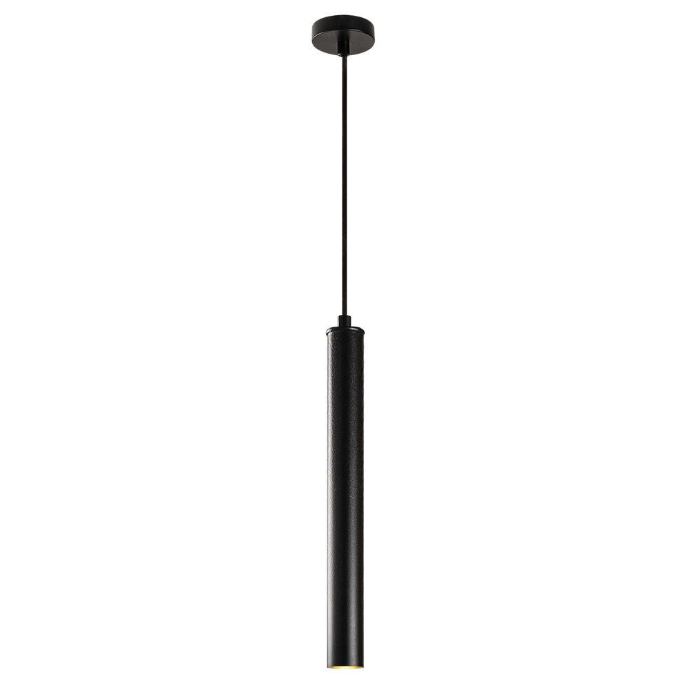 Lampa sufitowa Berehinya minimalistyczna średnica 4 cm czarna - zdjęcie 1