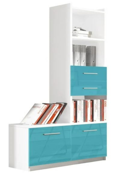 Regał Smart Fun Turkusowy  - zdjęcie 1