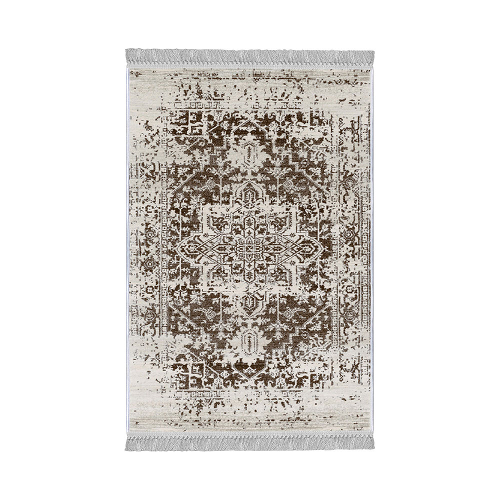 Dywan klasyczny Capien 100x150 cm beżowo-brązowy - zdjęcie 1