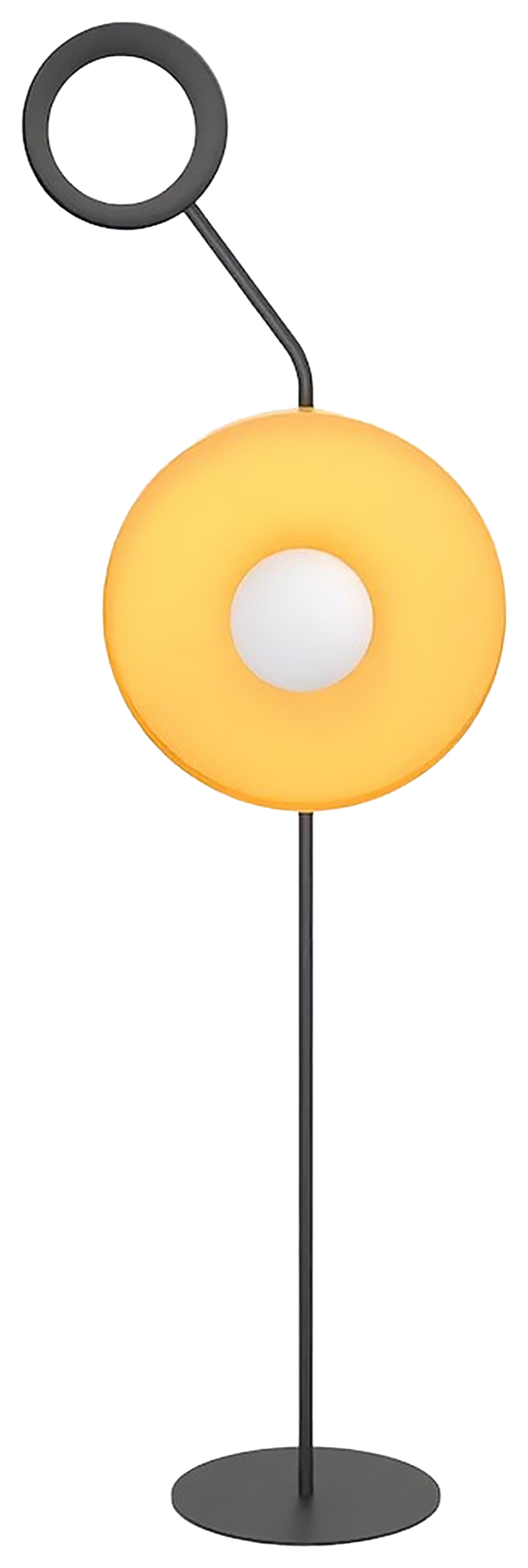 Lampa podłogowa Kiss x2 pomarańczowa - zdjęcie 1