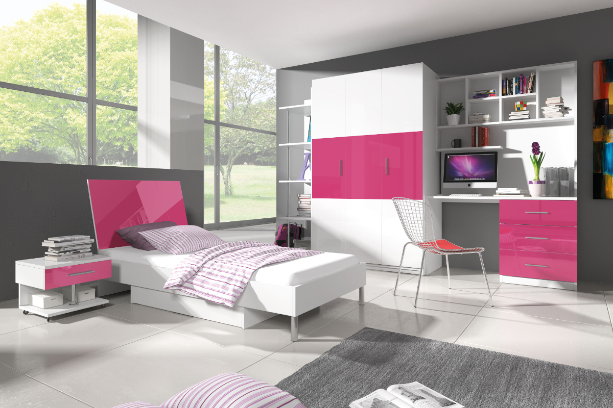 Zestaw mebli Melidre Różowy  - zdjęcie 5