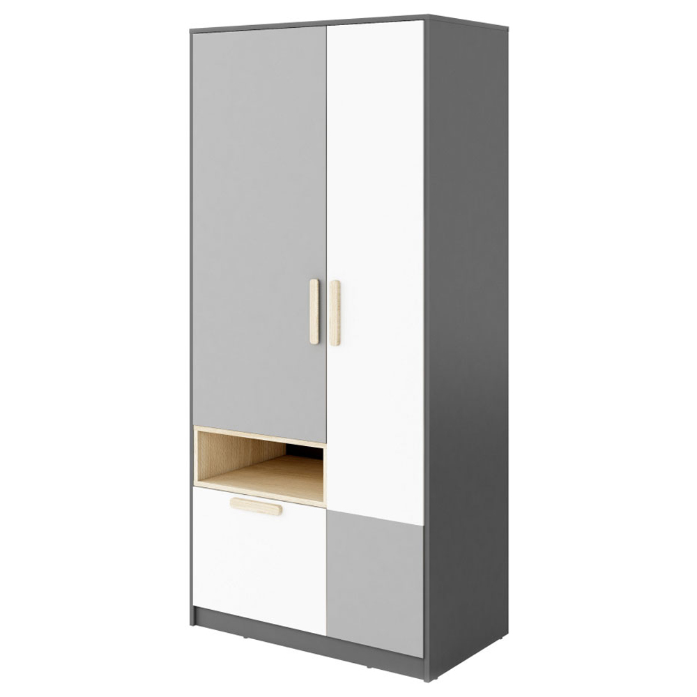 Szafa dwudrzwiowa Pok 90 cm - zdjęcie 1