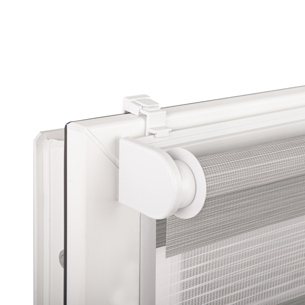 Roleta mini dzień/noc Progrance Nat Click granit - zdjęcie 1