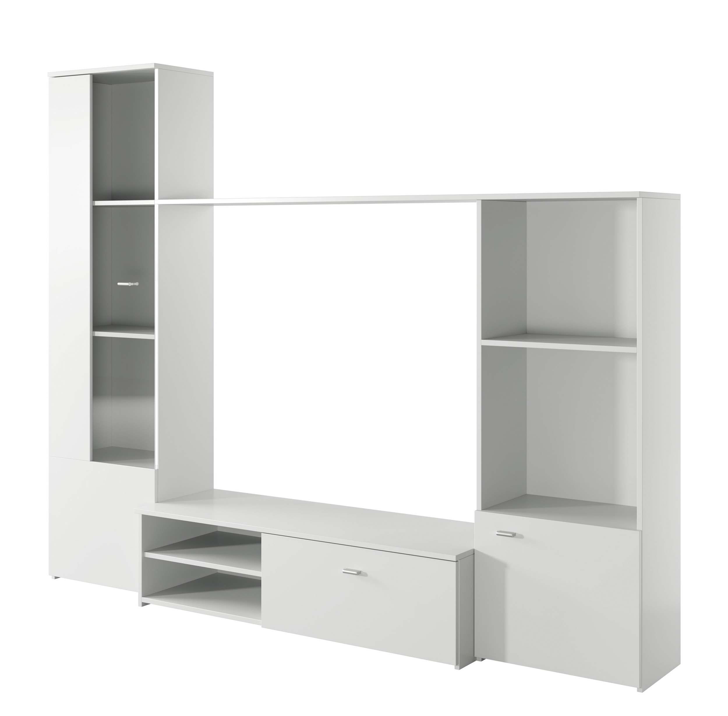 Meblościanka Poniza biała - zdjęcie 1