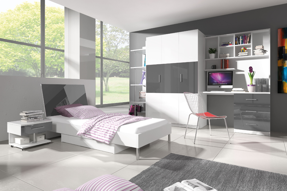 Zestaw mebli Melidre Szary  - zdjęcie 6