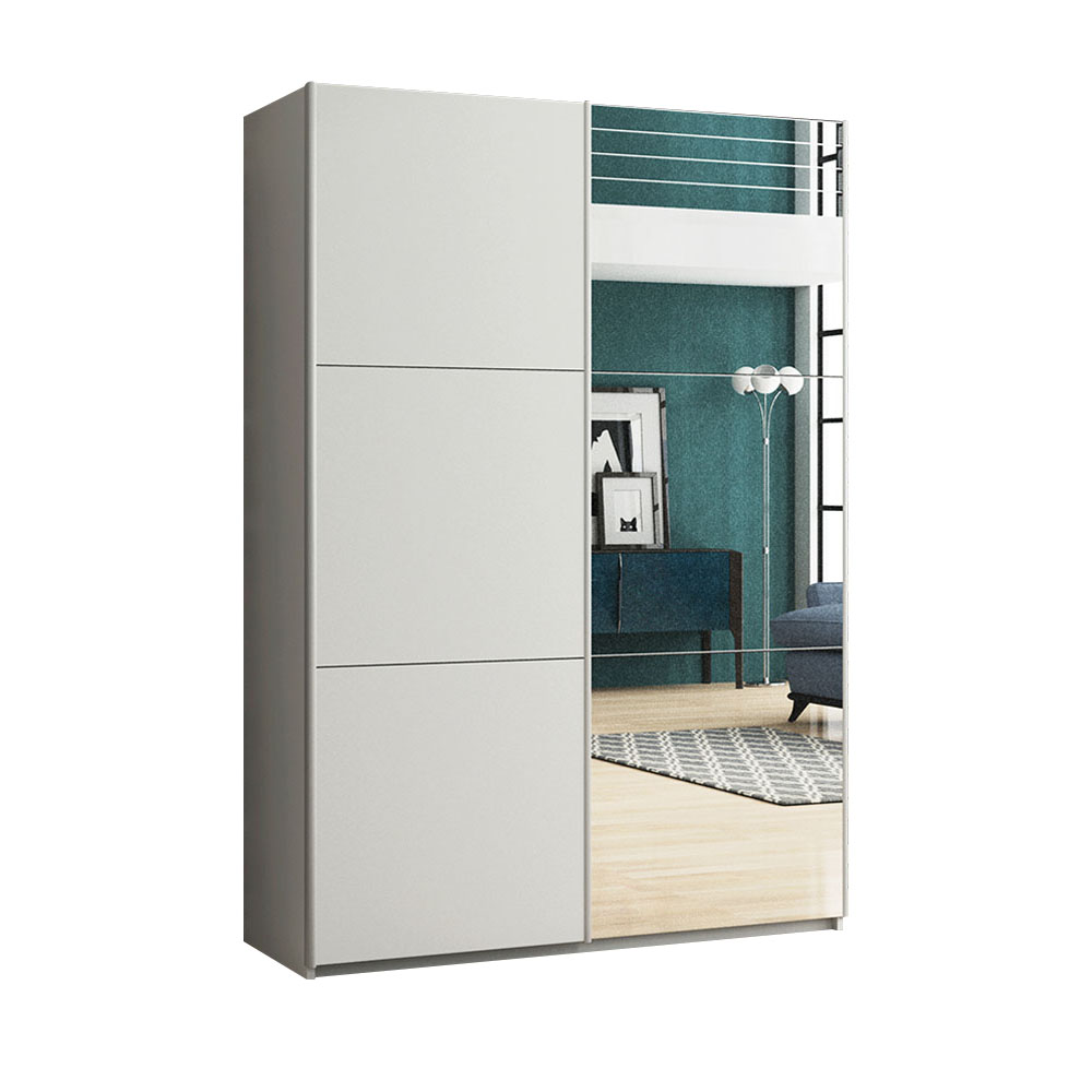 Szafa z lustrem Durka 150x215x65 cm - zdjęcie 1