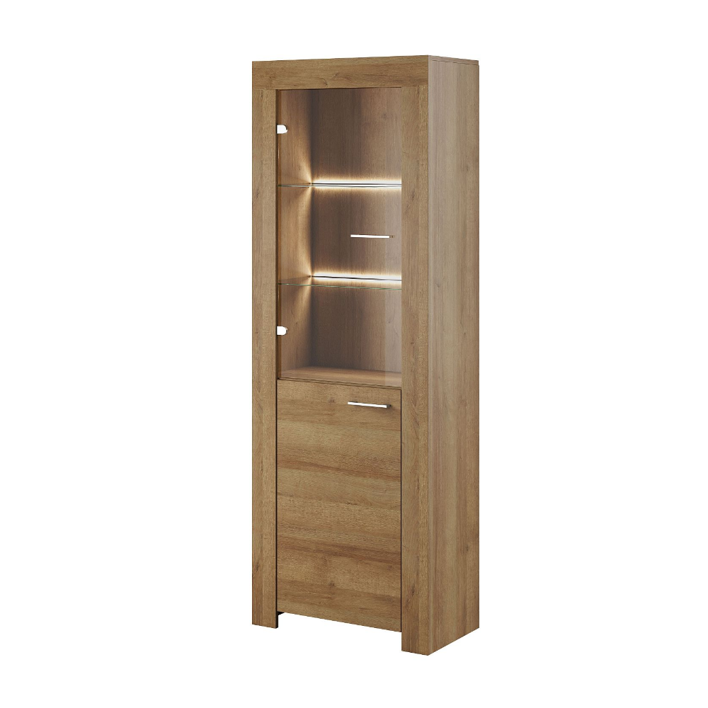 Witryna Masibor 70 cm dąb riviera - zdjęcie 1