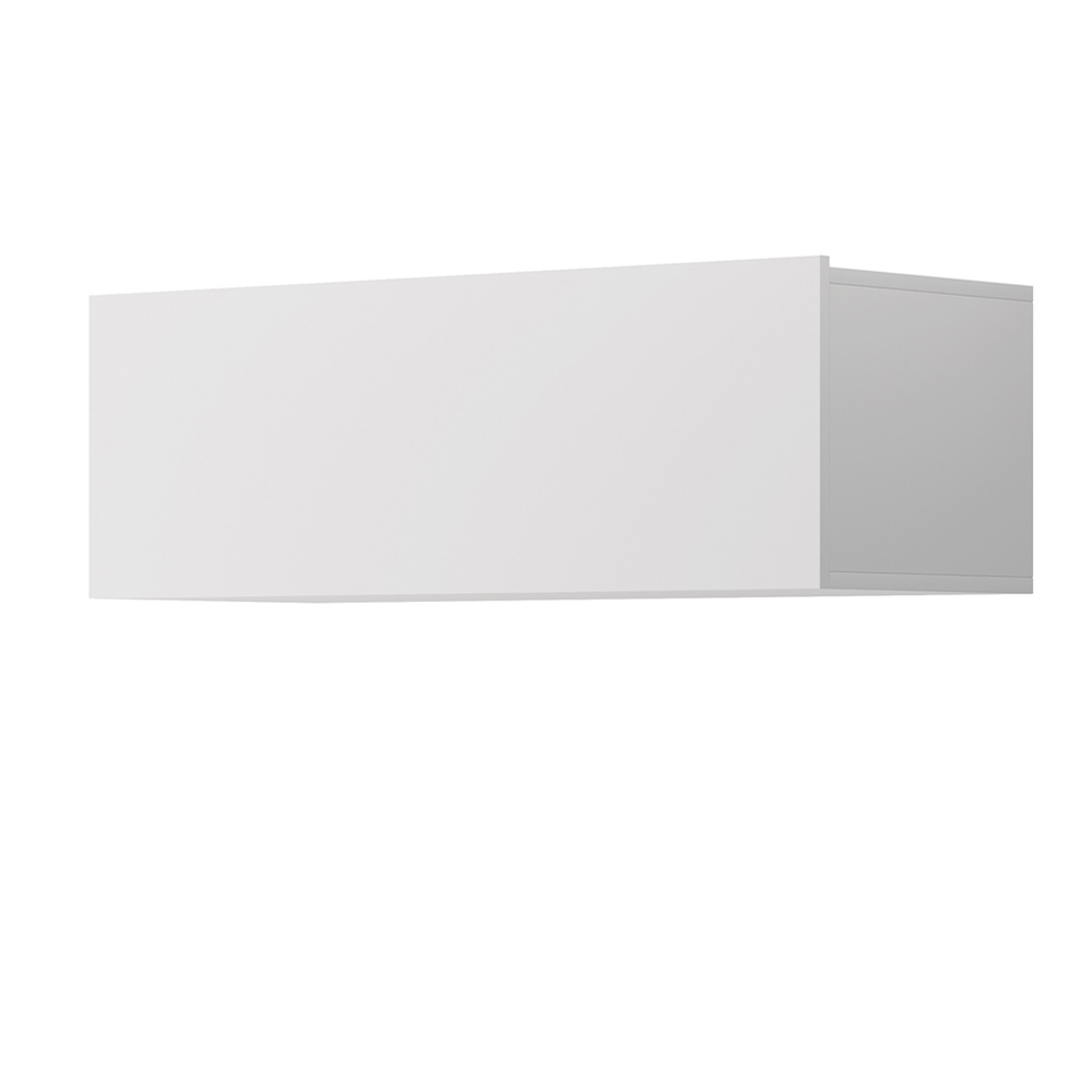 Półka Bugar 90 cm zamknięta biała - zdjęcie 1