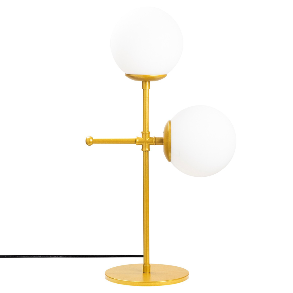 Lampa stołowa Tuiren złota - zdjęcie 1