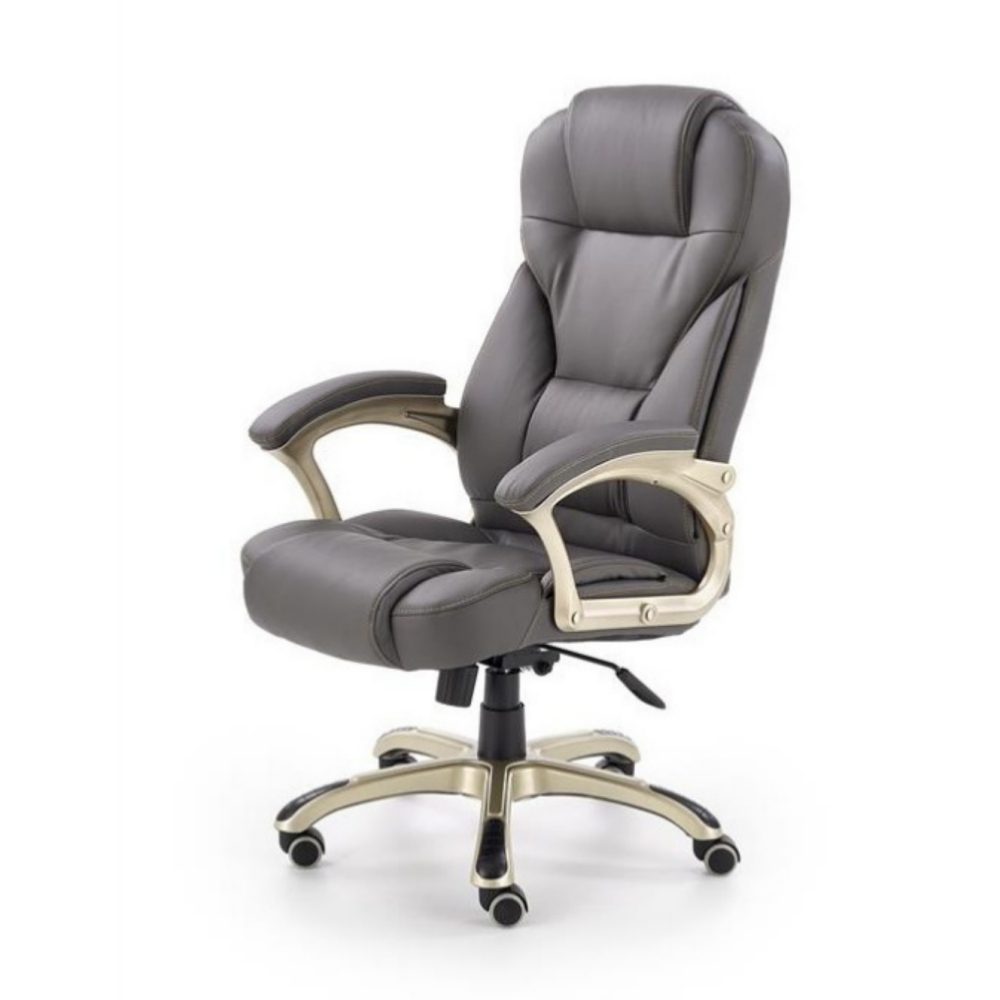 Fotel biurowy Perito jasnoszary - zdjęcie 1