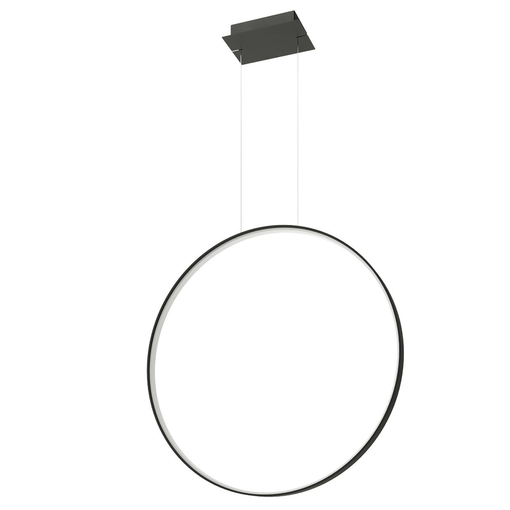 Lampa wisząca Retore średnica 78 cm 3000K czarna - zdjęcie 1