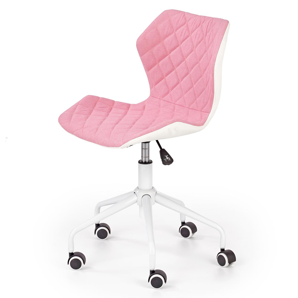 Fotel biurowy Forint różowy - zdjęcie 1