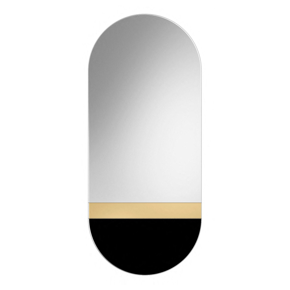 Lustro Fusion czarne - zdjęcie 2