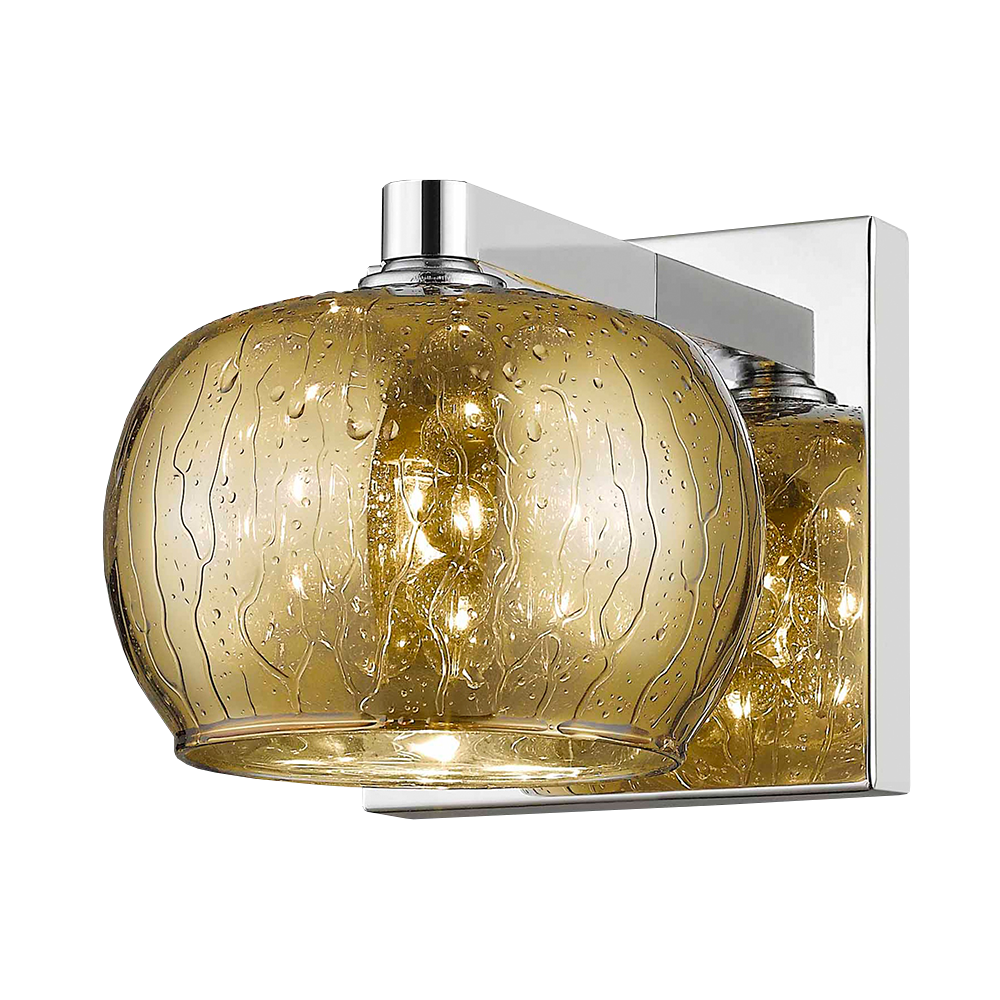 Kinkiet Alexis średnica 13 cm złoty - zdjęcie 1