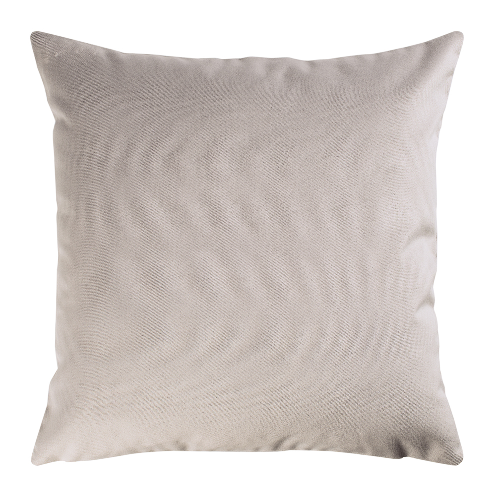 Poduszka dekoracyjna Sylvanca w tkaninie EASY CLEAN 45x45 cm jasnoszara - zdjęcie 1