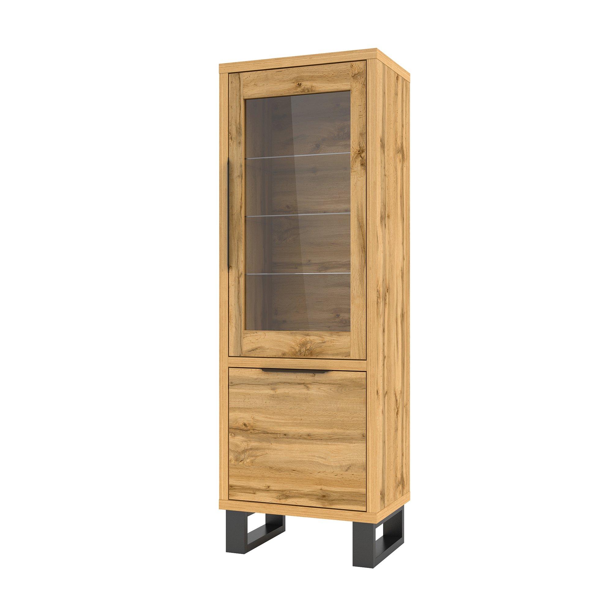 Witryna dwudrzwiowa Feliks dąb wotan - zdjęcie 1