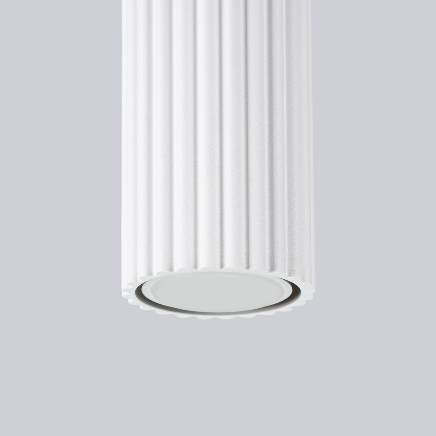 Plafon Karbon 40 cm biały