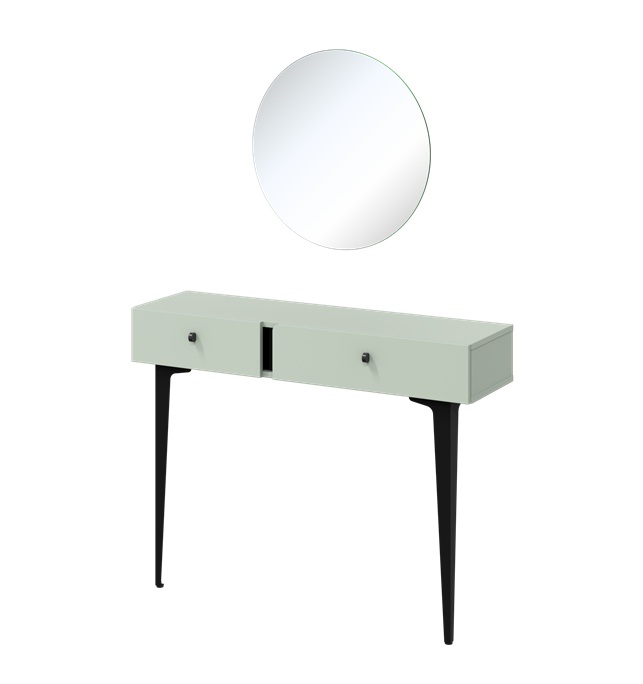 Konsola z szufladami Colours 105 cm szałwiowy - zdjęcie 1