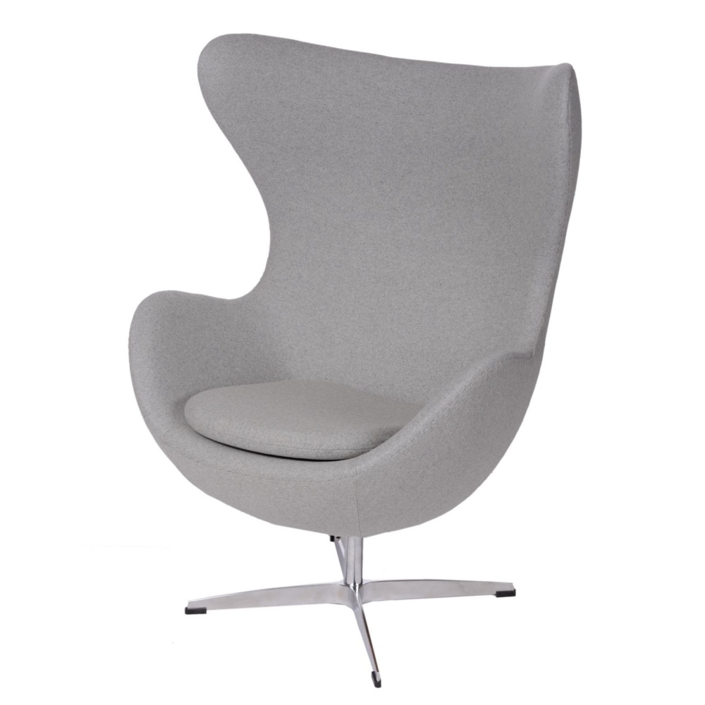 Fotel Jajo jasnoszary