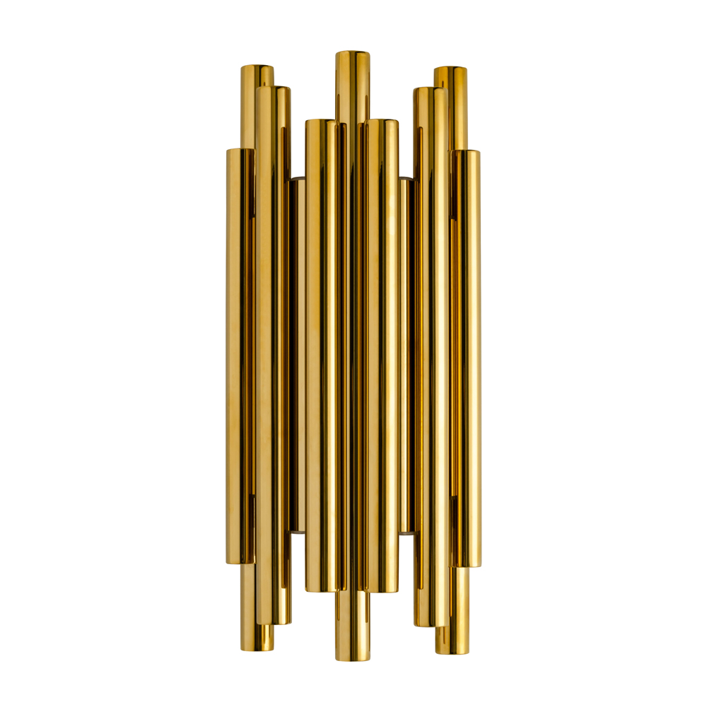 Kinkiet nowoczesny Ramber LED złoty - zdjęcie 1